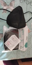 Mascarilla facial protectora KN95 con filtro de 5 capas, máscara facial PM2.5 Fp2 con elásticos para las orejas, para el cuidado de la salud, CE FFP2, envío rápido