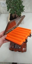 Tackle-Box Bait-Hooks Fishing-Lure BEARKING Double-Sided Compartments Professional