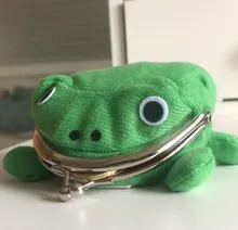 Monedero de rana para mujer, cartera con forma de Manga, monedero bonito, regalo para niños y adultos, 1 ud.