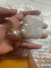 Funda de concha de perla para Apple Airpods 1 2 3, funda de lujo para AirPods Pro, accesorios para auriculares, estuche de auriculares