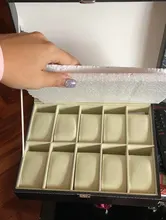 Caja de almacenamiento de reloj de cuero PU para hombre, organizador mecánico con 2/6/10/12 ranuras, expositor de relojes, Cajas de Regalo de joyería