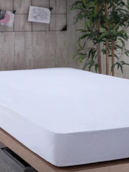

SUEDA - Fitted 90x190 cm (+ 30) single Jersey Mattress Pad-100 Cotton-Breathable-Liquid Waterproof Mattress Protector