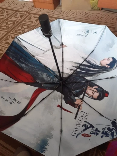 Details about   The Untamed Wei Wuxian Lan Wangji Xiao Zhan and Wang Yibo Custom Umbrellas 
