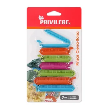 

Bag Closing Clips Privilege (7 pcs)