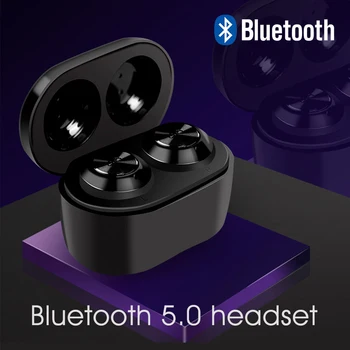 

F6 TWS 5.0 Bluetooth Earphone Sports Wireless Earbuds Handfree Handphone Gaming Headsets with One Button Multi-Function