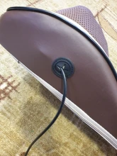 Novedosa almohada de masaje 3 en 1 para cuello, espalda, hombros y cintura, masajeador corporal, regalo para aliviar el dolor, fácil de llevar, para coche, hogar, enchufe europeo