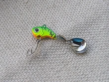 Spoon Fishing Lures Trout Bait-Spinner Vibration Hard-Baits Metal Vib Rotating Tackle-Pesca
