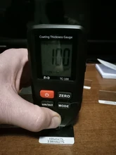 Car-Paint-Film Thickness-Tester Tc100-Coating Russian Measuring-Fe/nfe D Manual