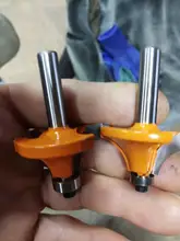 Router-Bits Bearing Milling Cutter Wood-Woodworking-Tool Endmill Corner Round 8mm Shank