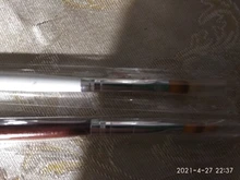 Pincel dentado para uñas, pluma de mezcla gradiente a cuadros, encaje de bolígrafo, mango de madera, nailon, suave, profesional, herramientas de manicura, 1 Uds.