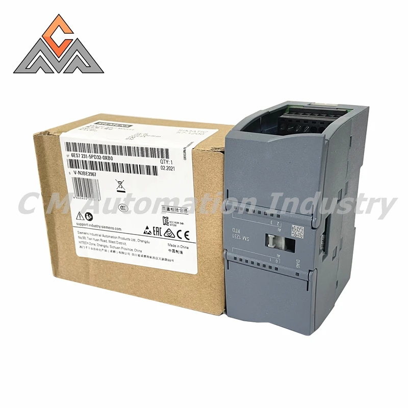 

Brand New In Stock Siemens Thermocouple Module S7-1200 PLC Module 6ES7231-5PD32-0XB0 6ES7231-5ND32-0XB0