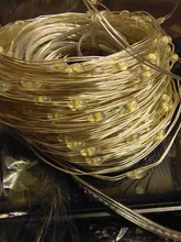 Decoration String-Lights Garland Solar-Lamp Fairy Christmas-Party Garden Outdoor Waterproof