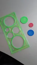 Tablero de dibujo mágico creativo de cuatro colores, regla de plantilla de dibujo multiusos, papelería educativa para estudiantes que cambia constante