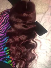 Peluca ondulada de cuerpo malayo transparente para mujeres negras, 99J, rojo borgoña, pelucas de cabello humano prearrancado, 180% de cabello Remy, peluca de encaje Frontal