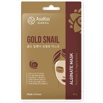 

Asiakiss gold snail alginate mask/alginate mask with gold snail, set of 5 PCs