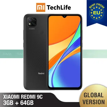 

Global Version Xiaomi Redmi 9C 64GB ROM 3GB RAM (Brand New / Sealed) redmi9c, redmi9c 64, Smartphone, mobile, telephone