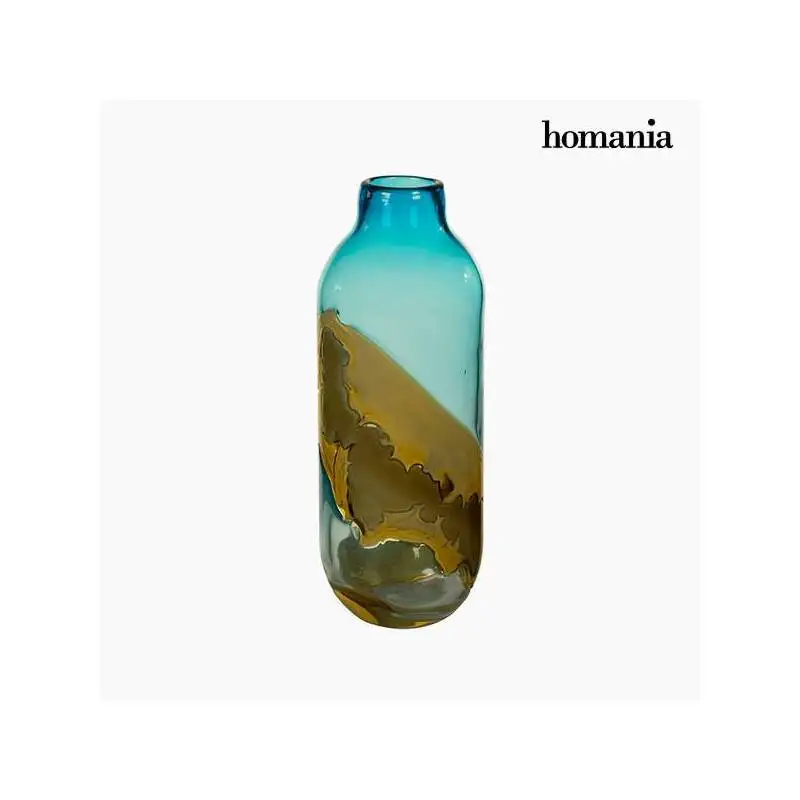Стеклянная ваза(12x12x33 см)-коллекция Pure Crystal Deco от Homania