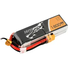 Аккумулятор Gens Li-Po 14.8 V 1800 mAh 75C(4S1P, EC3, XT60, Deans)- TA-75C-1800-4S1P-XT60