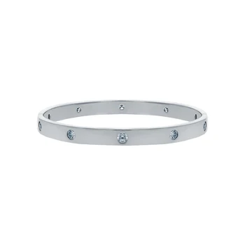 

Silver Bracelet with cubic zirconia sunlight sample 925