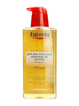 

Eucerin shower Oleogel sensitive skin ph-5 preserves the skin's natural defenses