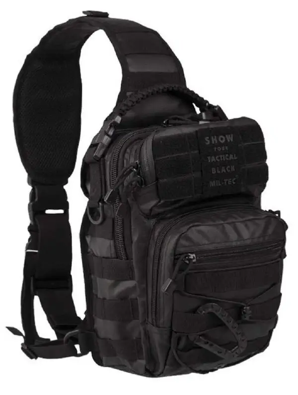 Sac D'epaule D'assaut Us Tactique Noir Etanche Petit Modele 10 Litres Serie  Tactical Black Miltec 14059188 - Backpacks - AliExpress