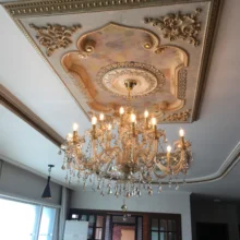 Crystal Chandelier Pendants Indoor-Lamp Tiffany Home-Lighting Living-Room Modern Lustres-De-Cristal-Decoration