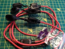 Blade-Type Fuse-Holder Power-Socket In-Line Waterproof Small/medium Car 1set 18/16/14-/..