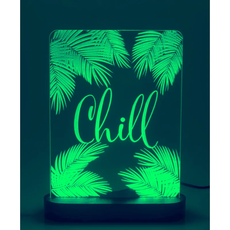 3D светильник CHILL(21*17