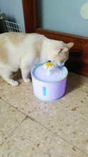 Fuente de agua para perros o gatos, dispensador eléctrico-automático, silencioso, y con luz LED, alimentador USB, capacidad 2,4 L