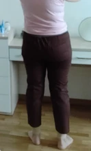 Pantalones holgados con cintura elástica de talla grande para mujer, pantalones bombachos de algodón informales combinados, moda de Corea, primavera y otoño, V156