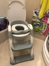 Asiento para orinal plegable para bebés, silla con respaldo de entrenamiento, con escalera para dar pasos, taburete para niños y niñas, inodoro seguro