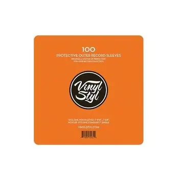 

Protective Outer Single Record Sleeves 100 PCs (Protective envelopes 45 rpm)