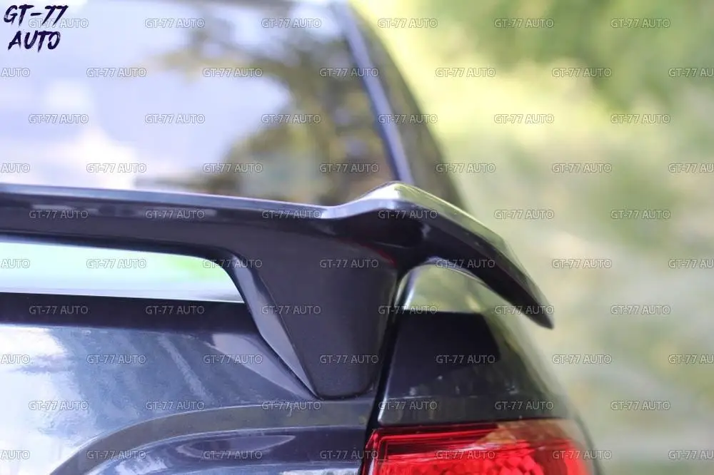 Спойлер на крышку багажника для Lada Granta Sedan 2011- высокий внешний материал ABS пластик Стайлинг тюнинговая аэро