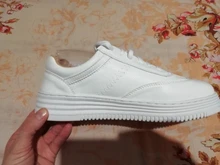 White Shoes Tenis Chunky Sneakers Platform Women Feminino Casual Fashion Lace-Up Split