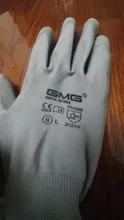 GMG-guantes de trabajo de seguridad para jardín, gran oferta, 6/12 pares, para hombre y mujer, envío rápido a Rusia