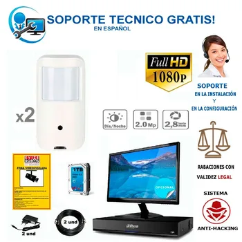 

Kit hidden cameras kitoculto2cam