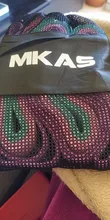 MKAS-Bandas de resistencia largas para Fitness, conjunto de tela de entrenamiento para ejercicio, bandas elásticas para glúteos, asistencia para mujer, 3 piezas