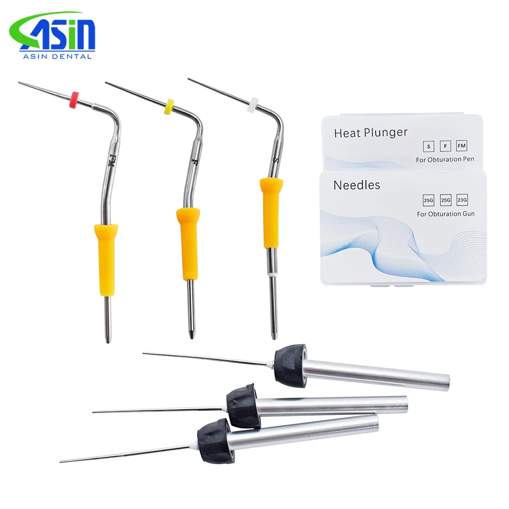 

Needles Heat Plunger Gun needle For Dental Cordless Endo System Obturation Pen Gutta Percha Bars Dentist Accessories Materials