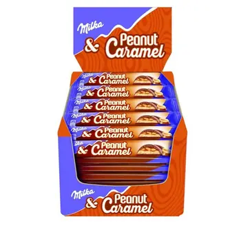 

Milka Caramel and Peanut 24 bars 37 gr