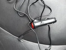 Charger Camera Power-Plug-Cord Car-Adapter Cigarette-Lighter Gps-Cable Navigation W/switch