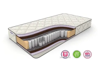 

Pocket spring mattress ECO FOAM HARD TFK, 90х185