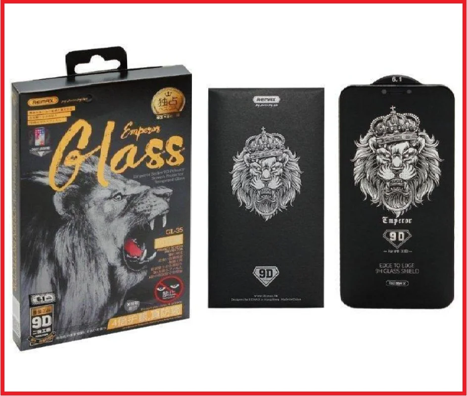 Защитное стекло iPhone 11 XR 9D Private Emperor Series GL-35 REMAX Антишпион | Мобильные телефоны и