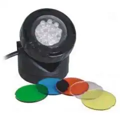 

Light underwater on the stand, plastic, 12 LEDs
