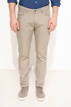 

DeFacto Brand Fashion Formal Trousers Casual High Quality Loose Pants For Men's Long Pants Pure Color Simple - I1237AZ18SP