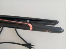 Alisador y rizador de pelo profesional por infrarrojos, alisador y rizador planos 2 en 1, calentamiento rápido, 110v-220v, herramientas de estilismo para el cabello