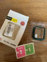 360 protector de pantalla completa parachoques marco mate duro caso para Apple iPhone 6/5/4/3/2/1 cubierta de templado de vidrio de película para iwatch 4/5