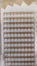 GAHAMACA-abanicos de volumen prefabricados, tallo corto 2d/3d/4d/5d/6d, extensiones de pestañas suaves de visón