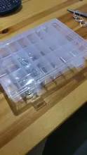 Storage-Box Case Container Earring-Bin Compartment Jewelry Practical Adjustable Plastic