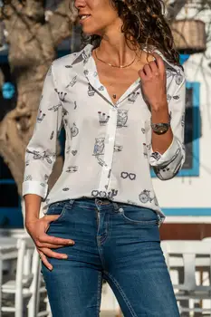 

Güneşkızı Women Printed Shirt GK-BSTT4011-1660