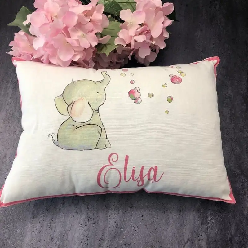 personalized baby pillow